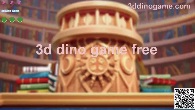 3d Dino Game visual on 3ddinogame.com