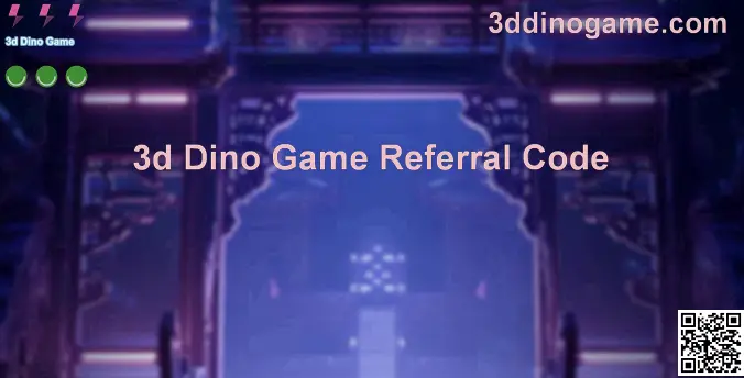 3d Dino Game referral code visual guide preview