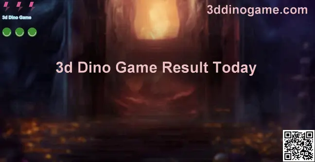 3d Dino Game Result Today visual banner for the Today’s Latest Updates and Lucky Number page