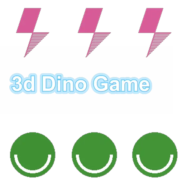 3d Dino Game logo